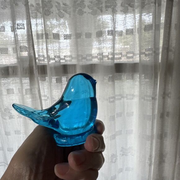 Bluebird Of Happiness By Leo Ward Hand Blown Signed 1987 - Picture 11 of 11